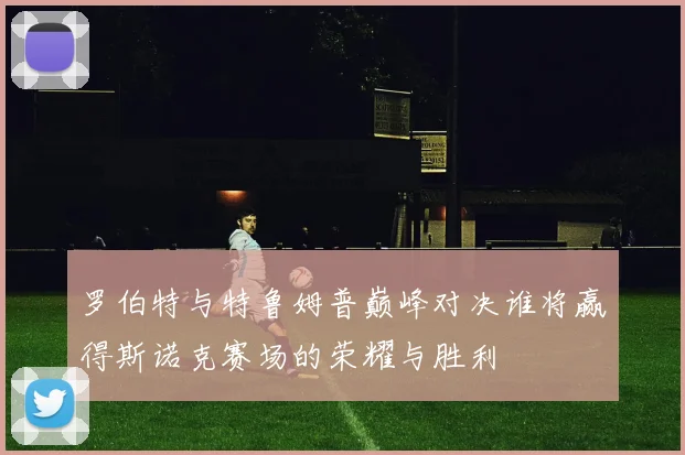 罗伯特与特鲁姆普巅峰对决谁将赢得斯诺克赛场的荣耀与胜利
